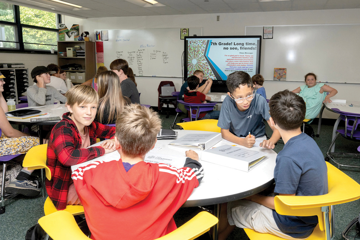 The Catamount School moved into his new home on the campus of WCU in the Cordelia Camp Building Wednesday, Aug. 14. The school began in 2017 at Smoky Mountain High School in Sylva. Donated photo