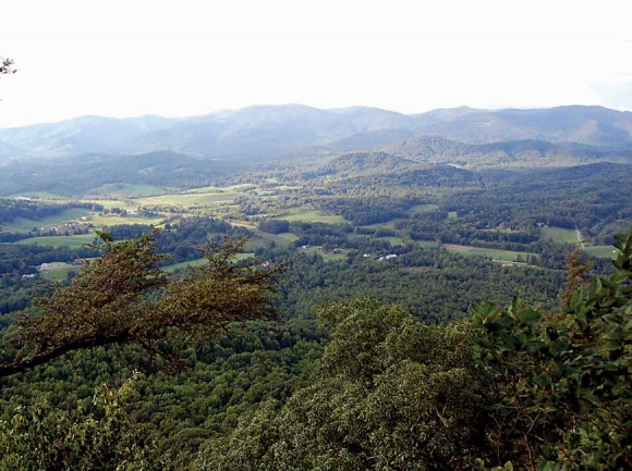 The Fairview Valley stretches out below Stony Point. Donated photo
