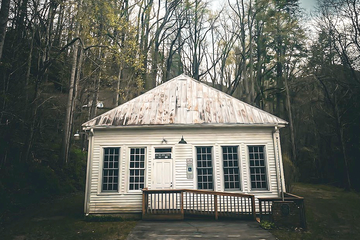 The Pine Grove School was built in 1912. Donated photo