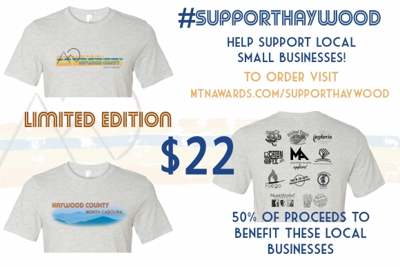 T-Shirt campaign supports Haywood businesses
