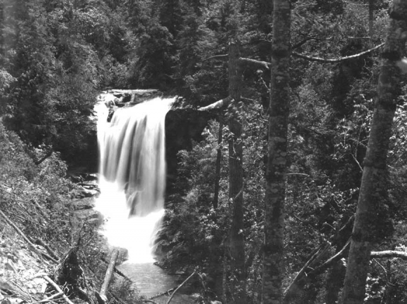 Cullasaja Falls. George Masa photo