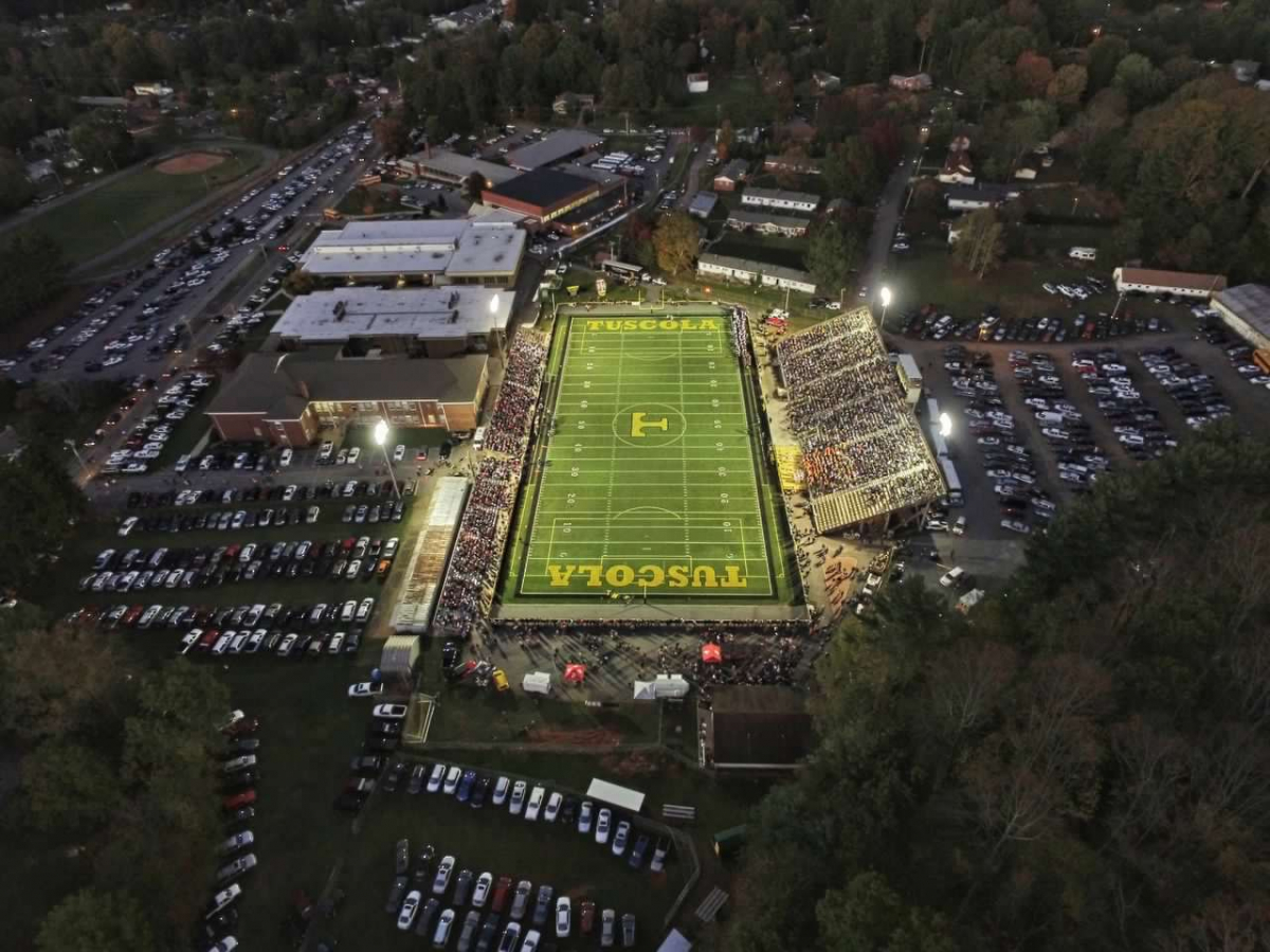 C.E. Weatherby Stadium will host the County Clash between Tuscola and Pisgah football, despite rampant speculation that the game would be played at the Bethel Middle School field. 