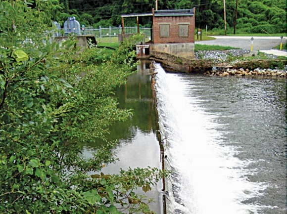 The Cullowhee Dam creates a pool from which both the TWSA and WCU water systems draw. File photo