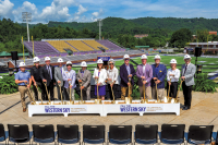 WCU breaks ground on massive stadium project