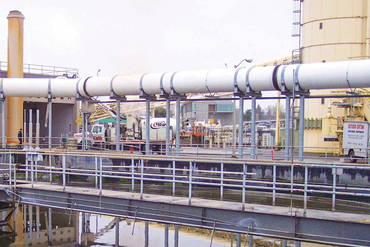 Waynesville sewer plant.