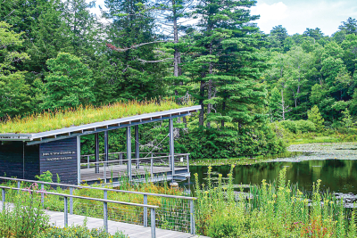 Highlands Biological Station campus, photographed for a Smoky Mountain News feature