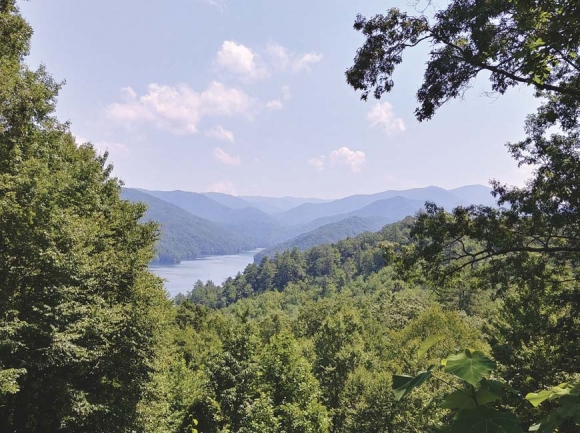 Fontana Lake.