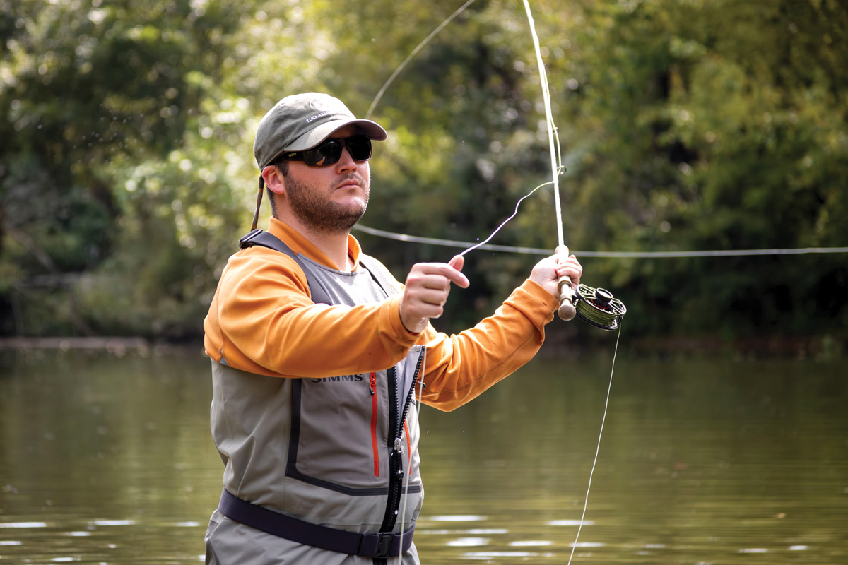 Fly fishing is a pillar of the outdoor recreation scene in WNC. 