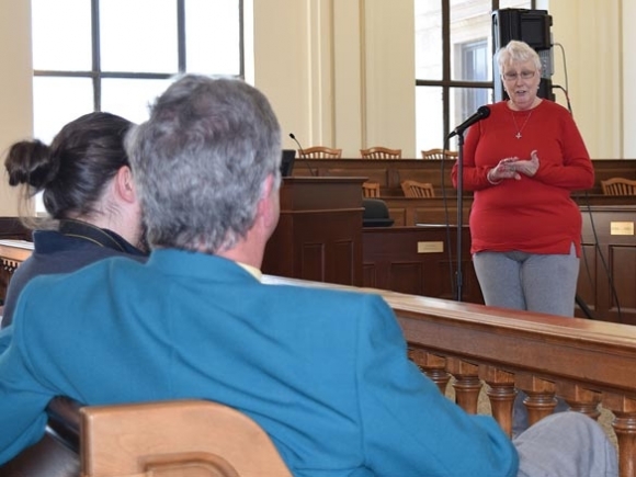 Clampitt’s constituents walk away without answers