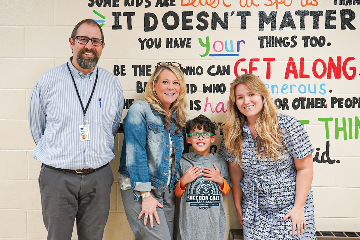 Donovan, a spirited third-grade student from Junaluska Elementary School, has been crowned the champion for his imaginative suggestion, ‘Rowdy’ the Raccoon. Donated photo