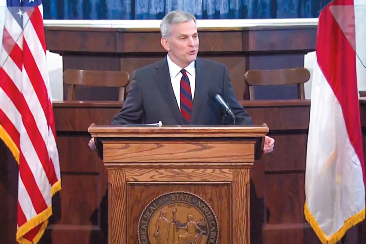 Stein inauguration: Josh Stein was elected North Carolina’s governor last November and was sworn in earlier this month. X photo