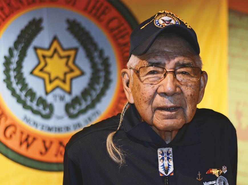 Jerry Wolfe was named Beloved Man of the Eastern Band of Cherokee Indians in 2013, making him the first man to receive the honor in more than 200 years.