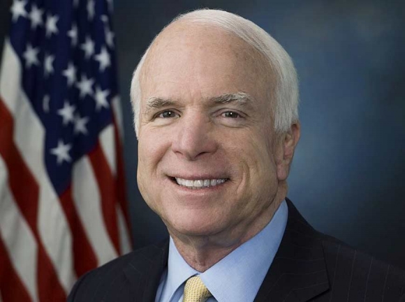The late Senator John McCain.