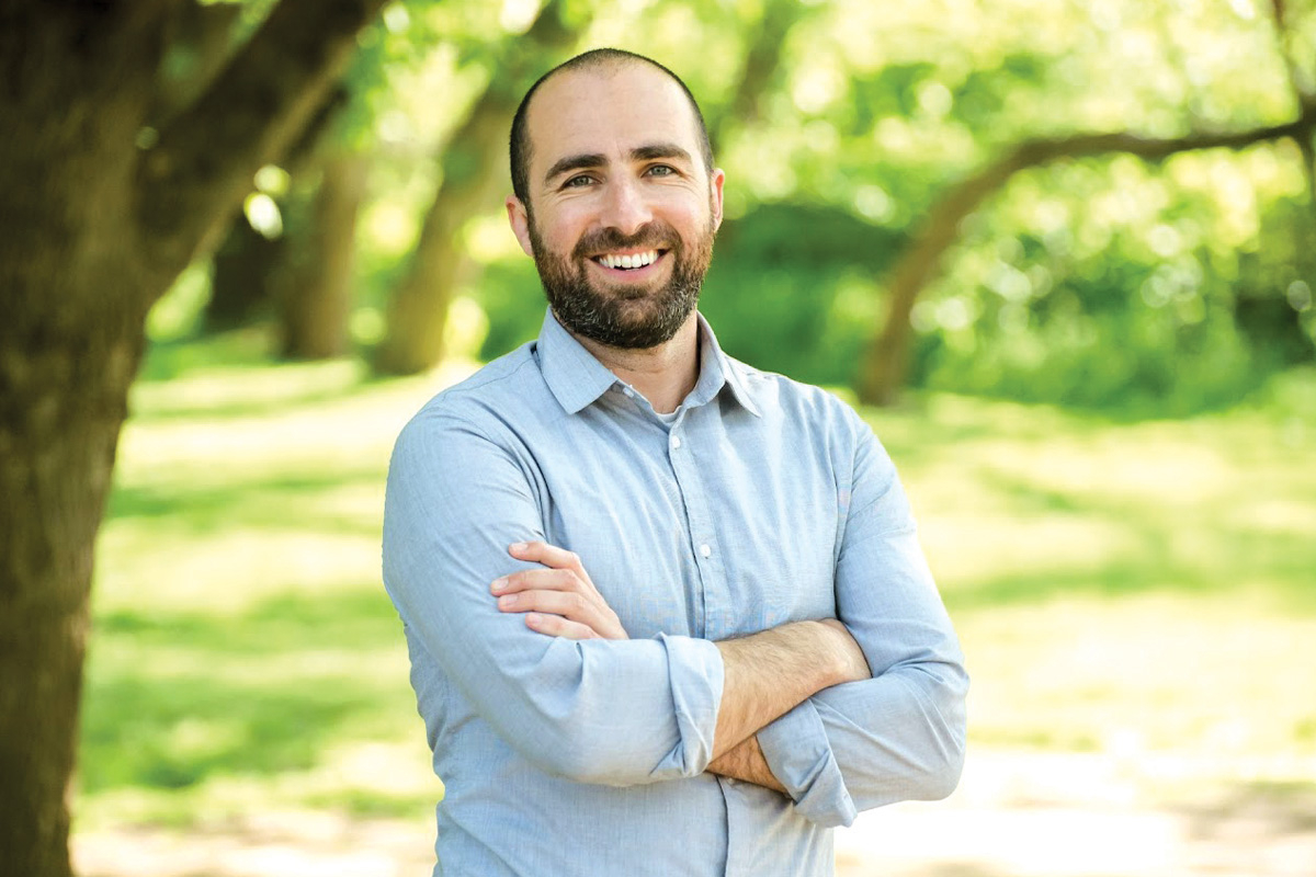 Buncombe County Rep. Caleb Rudow is the first Democrat to challenge WNC&#039;s incumbent congressman. Donated photo