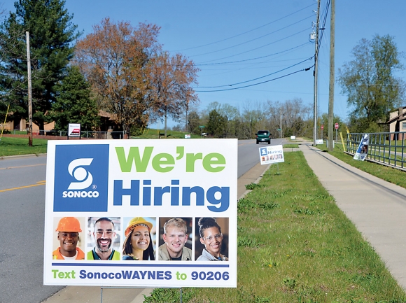 Sonoco Plastics in Waynesville is currently hiring for a limited number of positions. Cory Vaillancourt photo