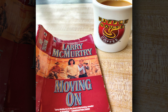 Waffle House reading session. Garret K. Woodward photo