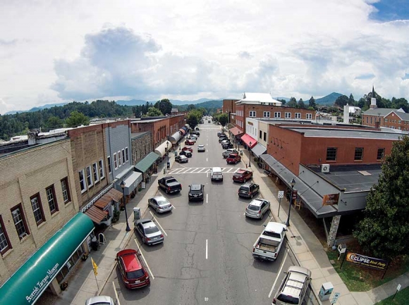 Downtown Franklin.