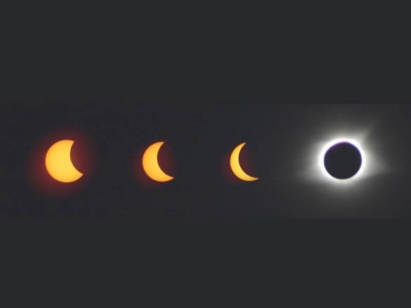 Solar eclipse: A day with two sunrises
