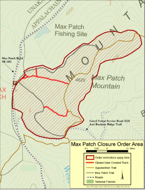 New Max Patch restrictions include ban on camping, fires