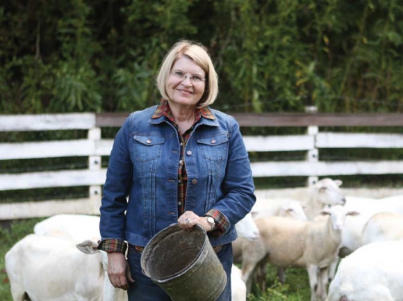 A North Carolina native, Jane Hipps grew up on a farm. Donated photo