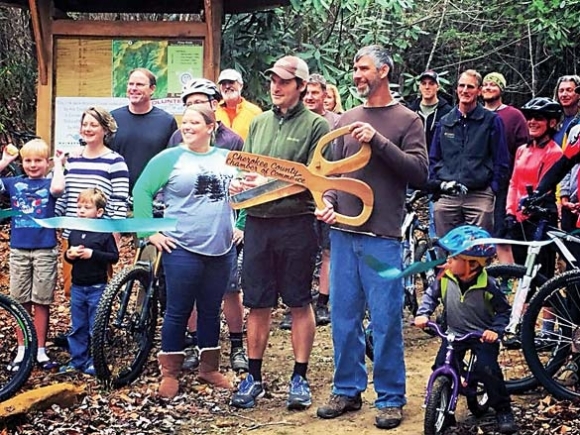 New trail opens in Murphy