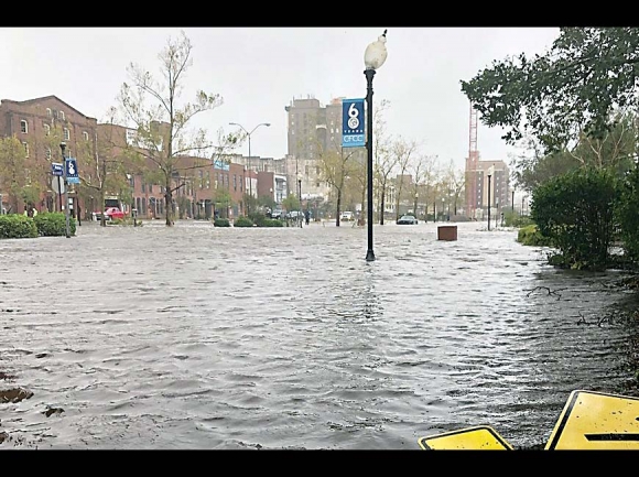 Flooding from Hurricane Florence. wikimedia commons photo