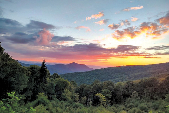 The Blue Ridge Parkway. Garret K. Woodward photo