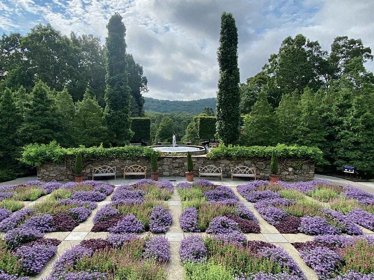 The Quilt Garden is one of the N.C. Arboretum’s signature displays. Donated photo