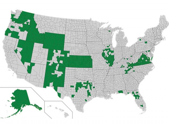 As of Jan. 5, Second Amendment sanctuary laws or resolutions have been passed in 25 states. Wikimedia photo