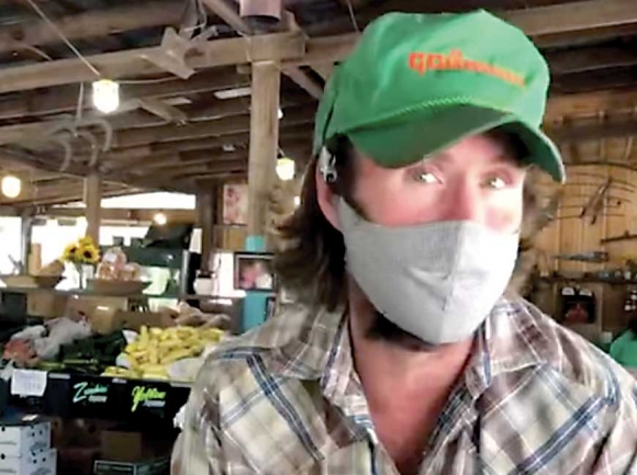 Nate Darnell of Darnell Farms gives a behind-the-scenes video tour of the fruit stand, which is currently operating as a drive-through. Darnell Farms video