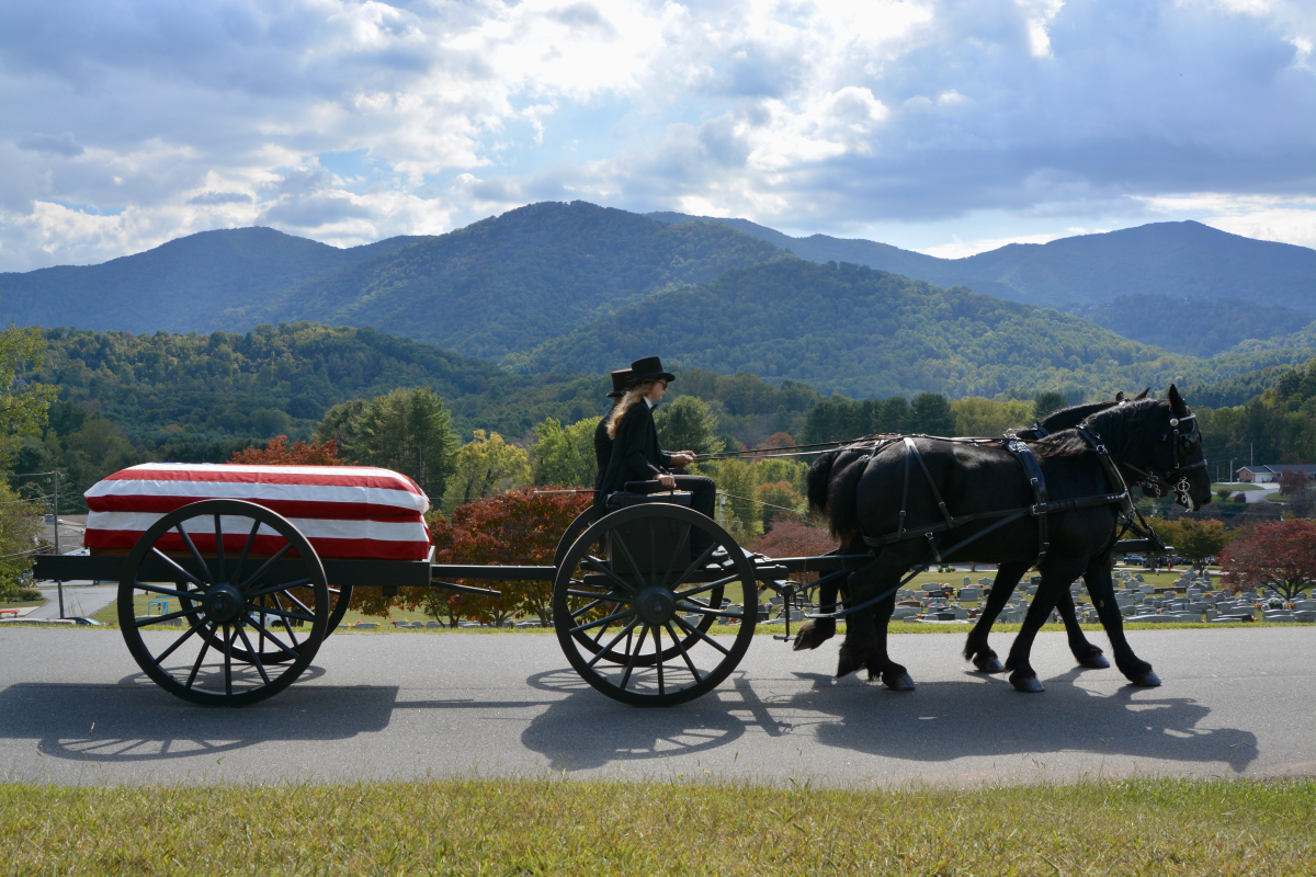 Listed as missing in action for more than 54 years, Capt. Fred Hall, a native of Waynesville, was laid to rest in historic Green Hill Cemetery on Tuesday, Oct. 10.