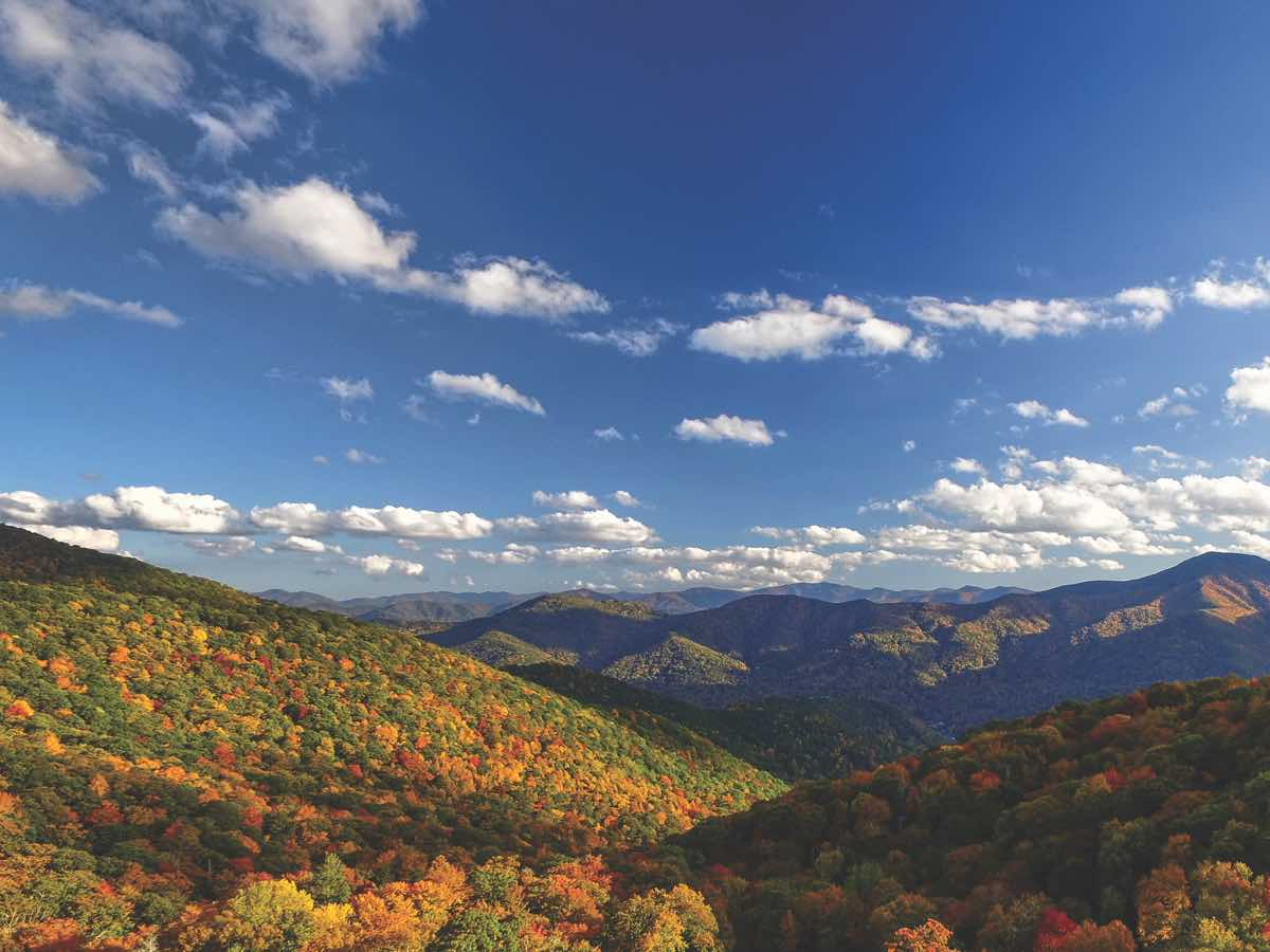 Maggie Valley in the distance. A Shot Above photo