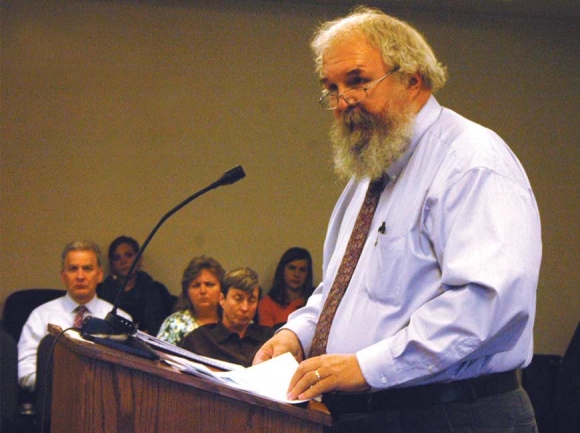 Dan Harbaugh led the Tuckseigee Water and Sewer Authority from July 2012 to September 2019. File photo