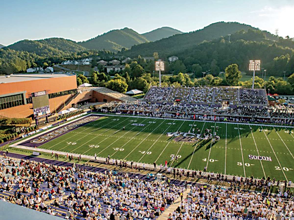 Over the next decade, WCU hopes to improve its facilities while continuing to showcase the natural beauty in which they sit. Hanbury/WCU photo