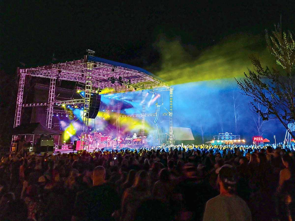 The String Cheese Incident, Asheville. (photo: Garret K. Woodward)