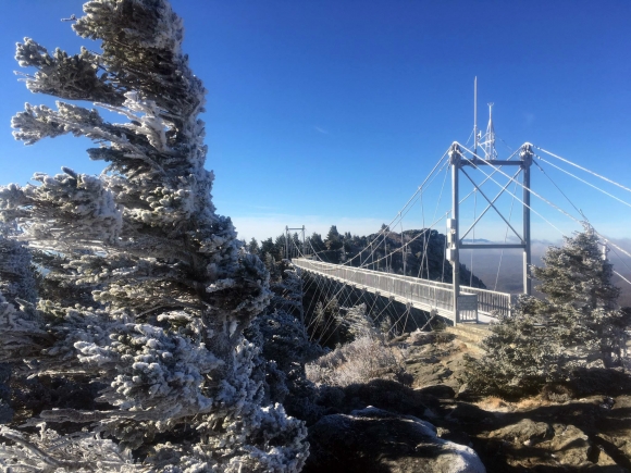 Grandfather Mountain sets new wind speed record
