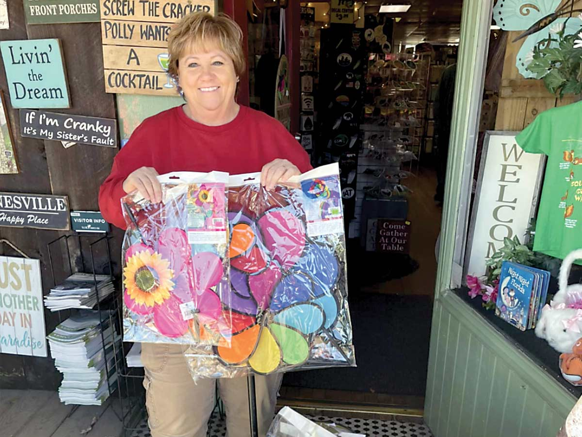 Patricia Miller, owner of Affairs of the Heart in downtown Waynesville, has all kinds of gift items for those looking to take advantage of Shop Small Saturday.