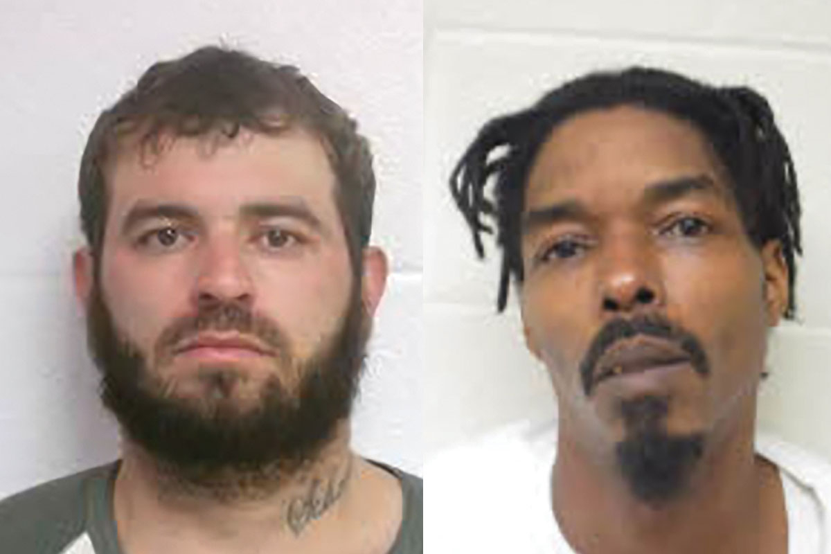 Joshua Charles Schooler (left), Tyrice “Skin” Rochard Hutchins (right). MCSO photos