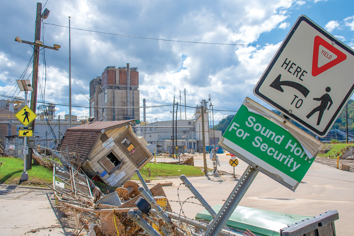 Canton aftermath-county (Main image): Following Helene, many Western North Carolina communities looked more like bombed-out warzones. 