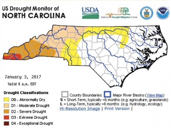 Drought severity lessens in WNC