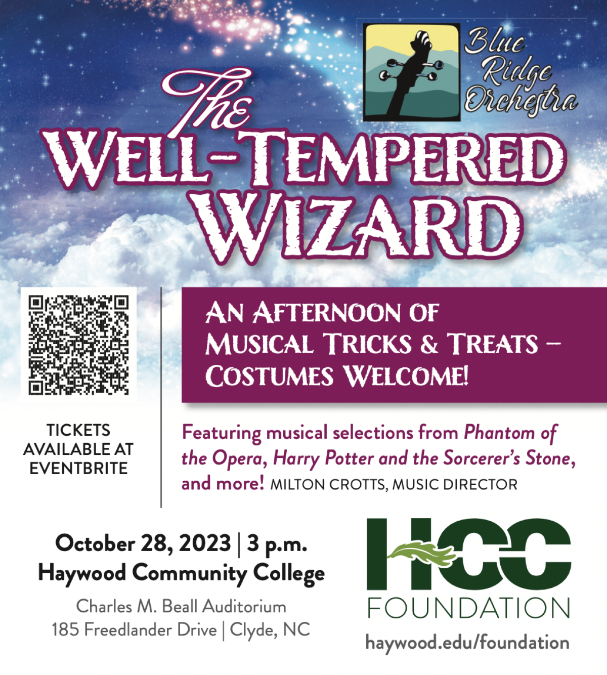 Haywood Community College Foundation hosts fall concert to support Haywood Strong Scholarship