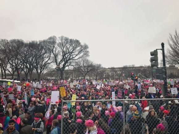 The pink hats are coming