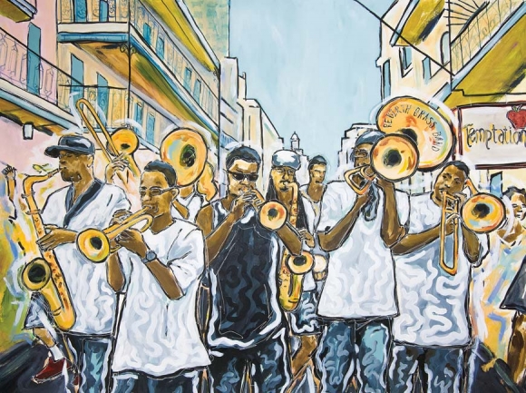 ‘The Rebirth Jazz Band’ by Avery Rowan